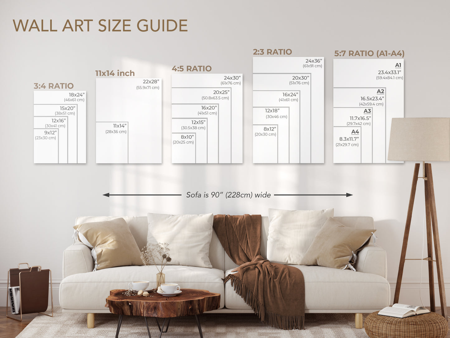 Framed: Harmony in Blossom: Shamrock and Sakura Framed Art.