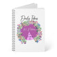 Daily Ideas- 80% Notions and 20% Everything Else. Wirobound Softcover Notebook, A5