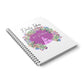 Daily Ideas- 80% Notions and 20% Everything Else. Wirobound Softcover Notebook, A5