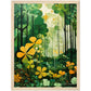 Framed: A Taste of Home. A Mid Century Art Inspired Irish Forest