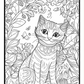 Enchanted Cats - Adult Colouring Book for Art Therapy, Mindfulness and Relaxation