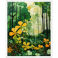 Framed: A Taste of Home. A Mid Century Art Inspired Irish Forest